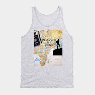 Art to reality through messages Tank Top